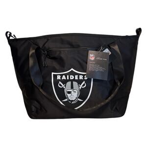 Picnic Time Las Vegas Raiders Cooler Tote Bag Insulated NFL Tarana Black